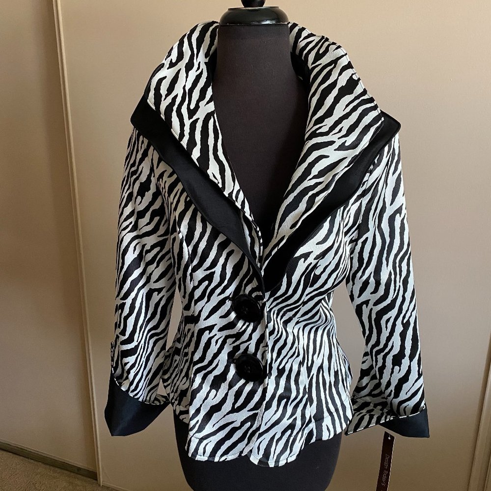 NWT Sexy Zebra Jkt M